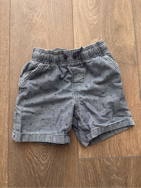 Other - Kids Chambray Drawstring Shorts in Blue